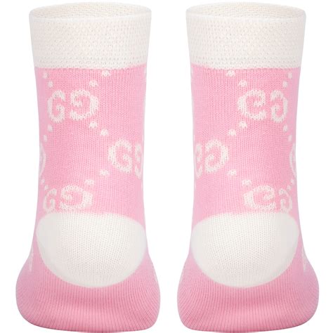 pink baby gucci socks|Gucci Baby Gg Socks .